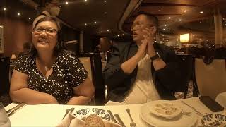 Lets Sit Down And Try The Holland America Zuiderdam Main Dining Room [upl. by Gaelan]