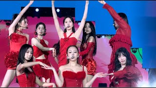 TWICE 트와이스  MOONLIGHT SUNRISE  Brave Mexico City Day 1  Ready to Be World Tour Fancam [upl. by Sang273]