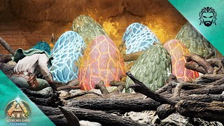 Stealing My First Wyvern Eggs  ARK Scorched Earth E34 [upl. by Zenas]