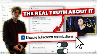 SHOULD YOU DISABLE FULLSCREEN OPTIMIZATIONS FOR CS2 and other games [upl. by Franci690]