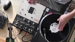 DJ DFenz  Vestax PMC 07 Scratch Training [upl. by Ardiedal469]