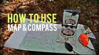 How to Use a Map and Compass [upl. by Uhthna]