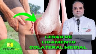 lesão de ligamento colateral medial LCM [upl. by Ainessej658]