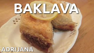 BAKLAVA  stari recept [upl. by Neeron]