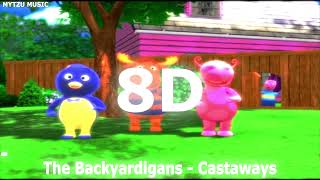 The Backyardigans  Castaways 8D AUDIO [upl. by Cirdnek198]