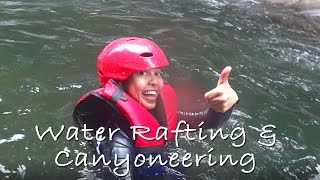 Solo Travel Sri Lanka Canyoneering and White Water Rafting at Kitulgala [upl. by Barber]