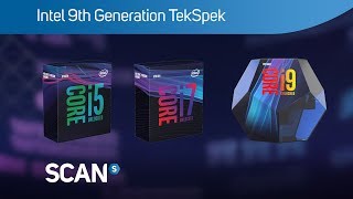 Intel 9th Gen Tekspek  i9 9900K overclocked and benchmarked vs 8th gen and ryzen [upl. by Allerie]