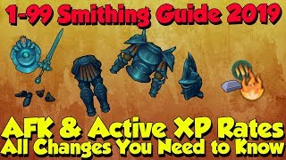 199120 Smithing Guide Fast amp AFK Methods Runescape 3 New PostRework [upl. by Elvis]