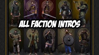 Total War Attila  All Faction Intro Videos [upl. by Lednor]