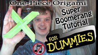 One Piece Super Boomerang Slow Tutorial [upl. by Shipman]