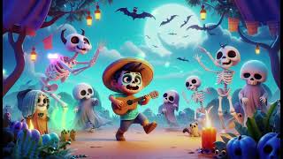 quotChumbala Cachumbala  Ghostly Skeleton Dance Song 2  Halloween Fun for Kidsquot Song with Lyrics [upl. by Concoff]