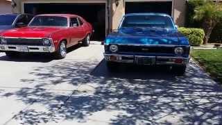 CHEVY NOVA BUILD PT 27 342 POSI TRACTION INSTALLED BURNOUT [upl. by Rana535]