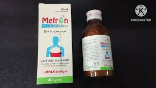 Mefron Syrup Uses in Urdu Mefron Suspension 60ml Mefron 40mg5ml Syrup Uses Mefron Suspension Use [upl. by Aleac]