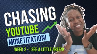 Chasing YouTube Monetization Week 2  What Ive Learned  YouTube Monetization SECRETS [upl. by Neille]