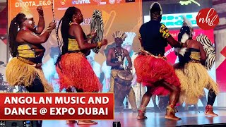 Angolan Music amp Traditional Dance  Angola Pavilion  Expo 2020 Dubai [upl. by Ikkela984]