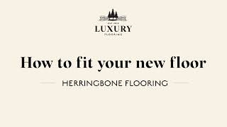 Luxury Flooring  How to Fit Engineered Wood  HE1196 [upl. by Rennug293]