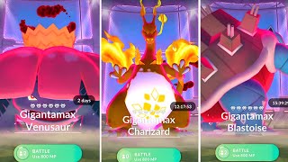 🤯 Gigantamax Charizard is here  Gigantamax pokemons in pokemon go [upl. by Aicetel]