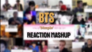 BTS Dimpleillegal Lyrics  Reaction mashup [upl. by Brackely153]