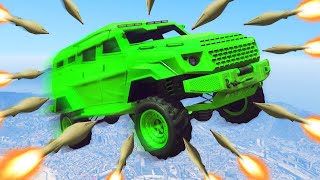 1000000 ROCKETS vs 1 INSURGENT GTA 5 Funny Moments [upl. by Naryt]