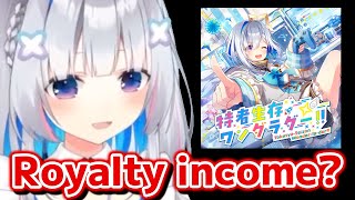 Kanata talks about royalty income of original songs Hololive Eng Sub [upl. by Erimahs523]