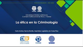 La ética en la criminología [upl. by Ariela]