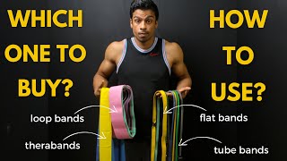 Resistance Bands  How To Choose amp Exercise With Them HINDI [upl. by Alleris]