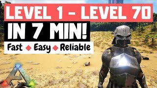 UPDATED Island Note Run LEVEL 1 TO LEVEL 70 IN 7 MINUTES  ARK Survival Evolved [upl. by Raina]