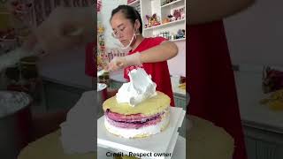 Amazing cake 🍰🎂 making in china 😲😳 amazingfacts हिंदीfacts cake [upl. by Rowland]