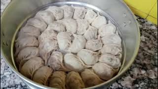 चिकन मोमो बनाने की सबसे आसान तरीका  Chicken Momo Recipe  Momo  How to fold momos [upl. by Smiley125]