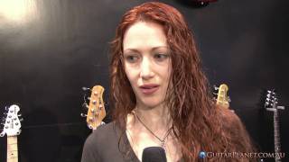 Gretchen Menn NAMM Interview [upl. by Shieh]