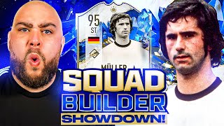 TOTY ICON MULLER Fifa 23 Squad Builder Showdown VS AJ3 [upl. by Zerep]