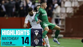 Resumen de Albacete BP vs Elche CF 11 [upl. by Corty]