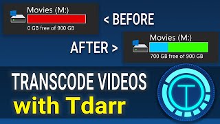 I Freed Up 700GB Converting my Videos Using Tdarr [upl. by Eninnaj120]