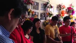 Prayer session marked first anniversary of boys who were killed in Tampines Tragedy  part 2 [upl. by Hardner600]