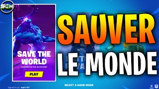 COMMENT JOUER A SAUVER LE MONDE SUR FORTNITE TUTO POUR ACCEDEZ AU MODE CAMPAGNE DE FORTNITE [upl. by Rosemarie644]