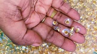 all new silver and gold items starting from 3 rupees only basic items needed for jewellery making [upl. by Udale]