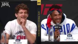 Ben Askren best moments from the UFC Seasonal Press Conference  April 12th 2019 [upl. by Minnaminnie]