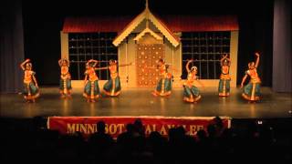 MMA 2015 Onam 08 Bharathanatyam Mallari [upl. by Lamrouex779]