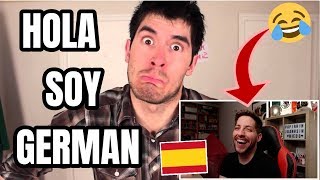 ESPAÑOL REACCIONA A HOLA SOY GERMAN LOS HERMANOS Y CHISTES  JON SINACHE [upl. by Carmencita]