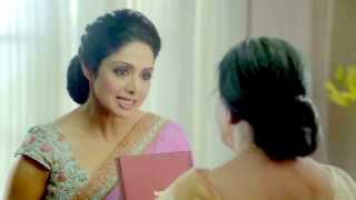 Sridevi in Tanishq Kolam Ad 1080p [upl. by Zinck]