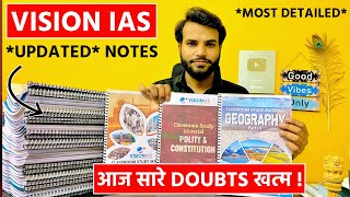 Vision IAS Notes Review 202425 🔥 PW Notes vs Vision IAS Notes vs Standard Books vs NCERT [upl. by Steel]