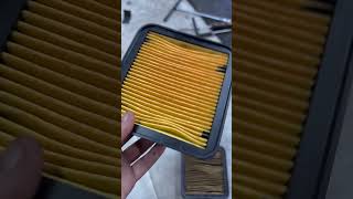 Tvs original air filter vs copy air filter  160 4v copy air filter vs original air filter  rz [upl. by Chaves348]