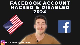 Facebook Account Hacked amp Disabled 2024 [upl. by Teak972]