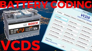 AUDIVW BATTERY CODING USING VCDS UDS Protocol [upl. by Ssecnirp171]