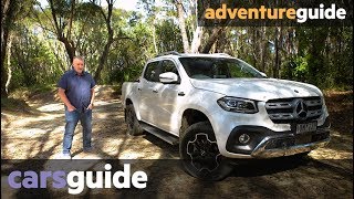 MercedesBenz XClass V6 2019 offroad review 4WD Power 350d [upl. by Rockefeller]