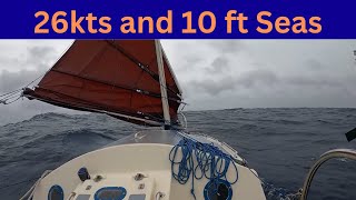 S4E10 Solo Atlantic Crossing Sailing the Atlantic Ocean Alone in a 21ft Home Built Sailboat Pt10 [upl. by Luhem]