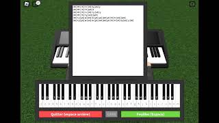 Roblox piano sheets Titanic [upl. by Eyk]