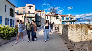 Antibes Walking Tour 5 October ProvenceAlpesCôte dAzur France 4K 60fps [upl. by Barraza]