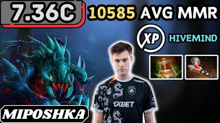 736c  Miposhka WEAVER Hard Support Gameplay  Dota 2 Full Match Gameplay [upl. by Salvador585]