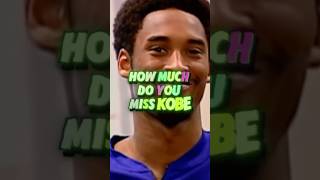 How much do u miss Kobe nba basketball kobebryant sad doall death [upl. by Ronyam587]